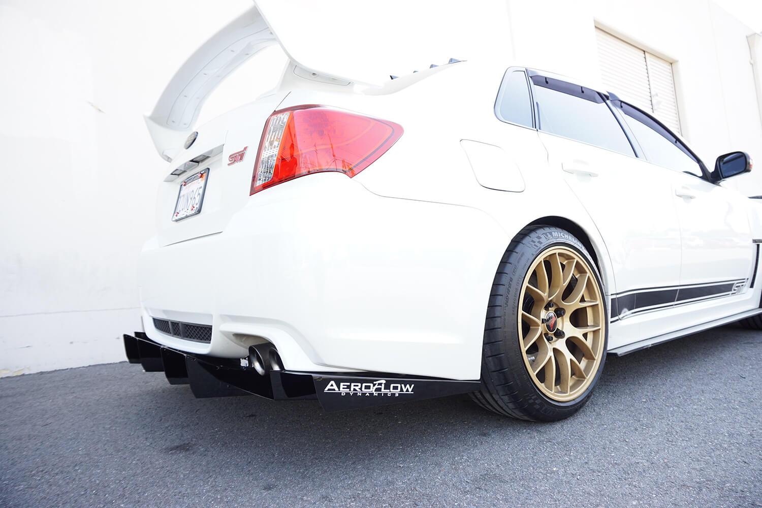 AeroFlowDynamics 11-14 WRX/STI Rear Diffuser | Sedan Only V2