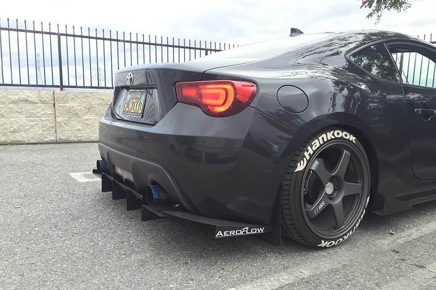 AeroFlowDynamics 12 - 18 BRZ Rear Diffuser V1 |Frs/Gt86