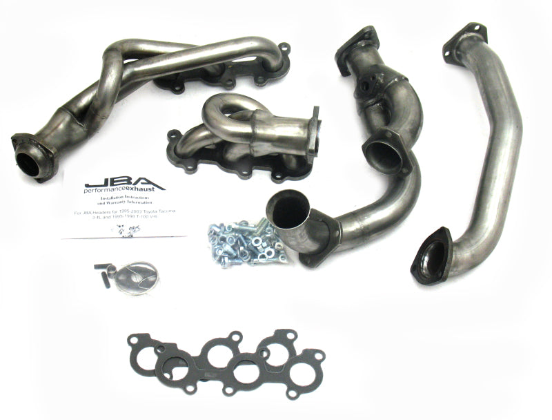 JBA Performance Exhaust 1 1/2" Header Shorty Stainless Steel Toyota Tacoma 3.4L 1995-2000| 2032S-1