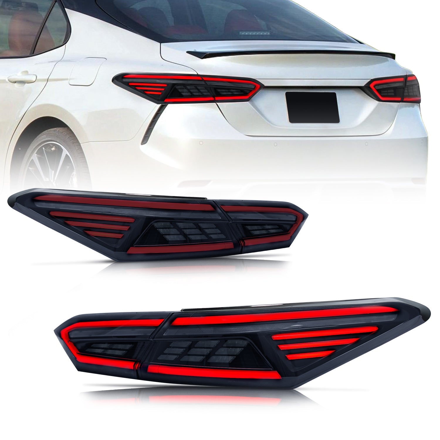 Archaic Full LED Tail Lights Assembly For Toyota Camry2018-2023
