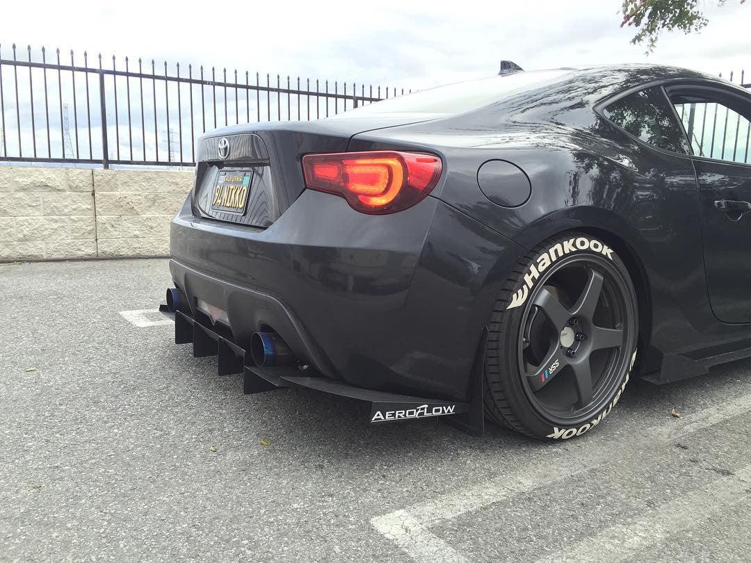 AeroFlowDynamics 13-18 BRZ/ FRS Rear Diffuser