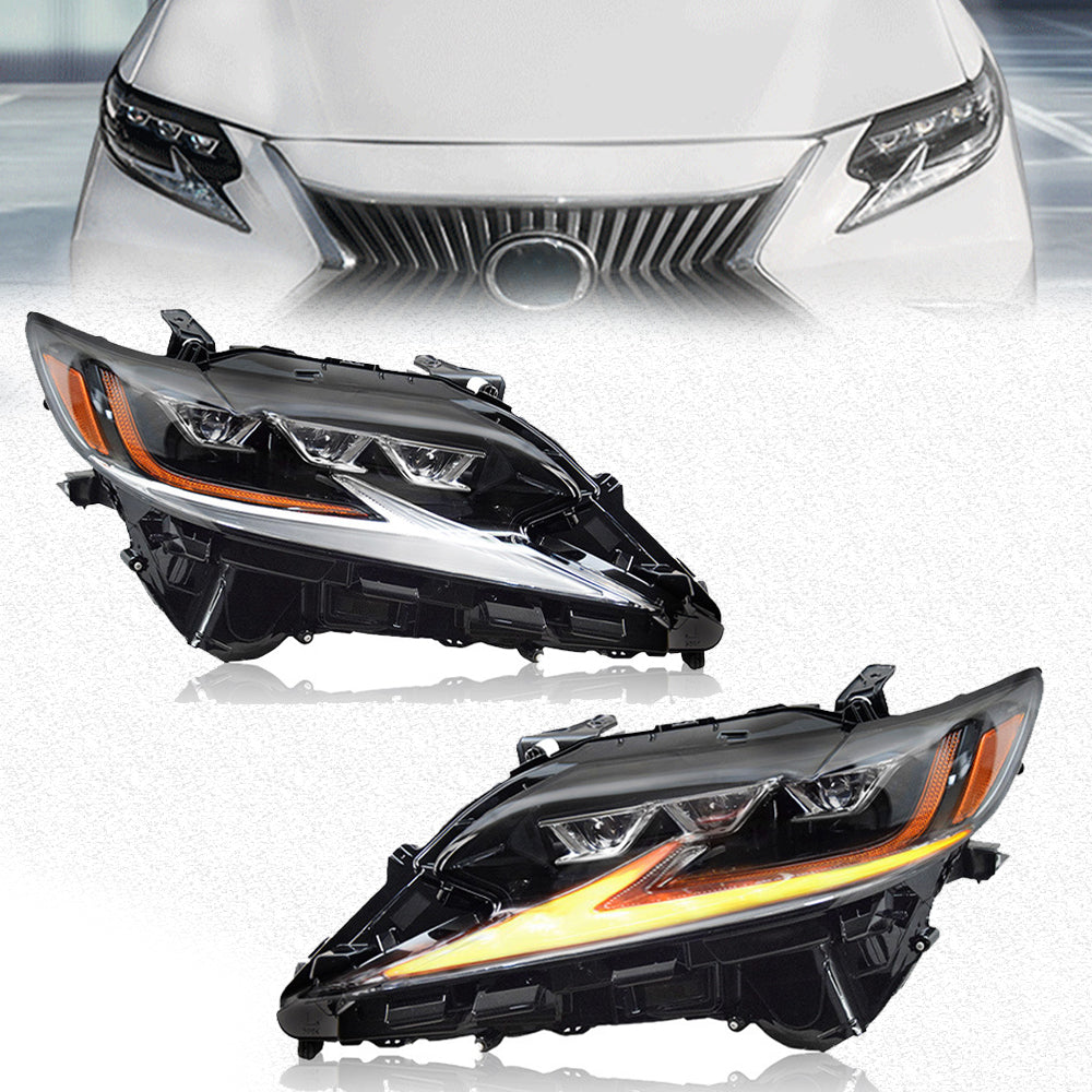 Archaic Full LED Headlights Assembly For Lexus ES300 2013-2017