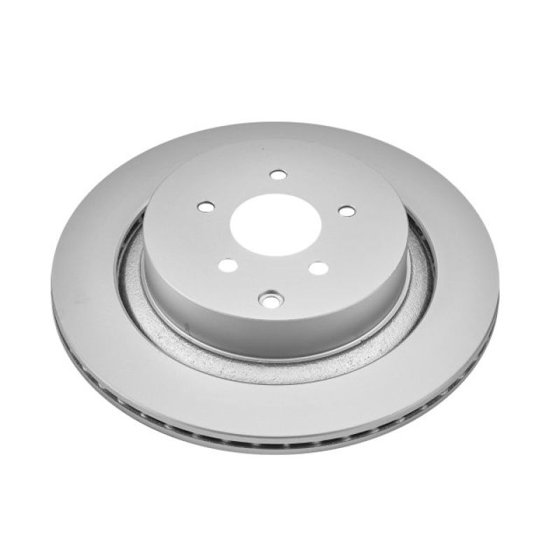 Power Stop Rear Evolution Geomet Coated RotorInfiniti G37 2008-2013 / FX50 2009-2013 / M37 2011-2013 / M37X 2013 / M56 2011-2013 / M56X 2013 / Q50 2014+ / Q60 2014-2019 / Q70 2014-2019 / Nissan 350Z 2009 / 370Z 2009-2019| JBR1386EVC
