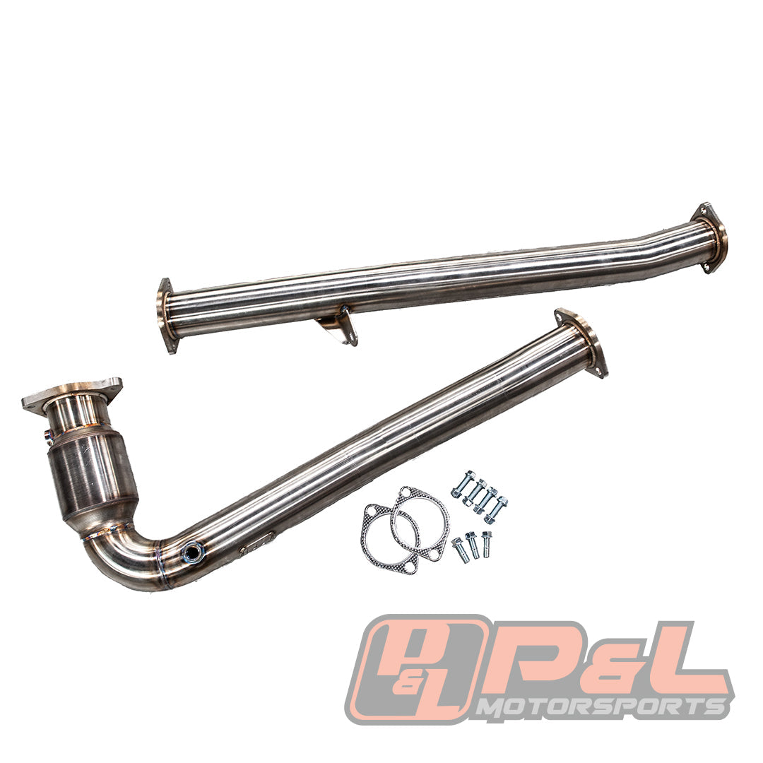 P&L Motorsports [22-25 WRX] MT GESI Catted J-Pipe