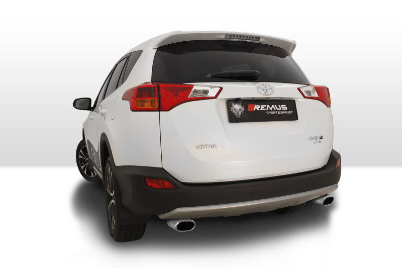Remus Axle Back Toyota Rav4 4WD Type Xa3 2013 2.0L D-4D 91 KW 2013 / 1AD 2.2L D-4D 110 KW 2013| 905014 1518