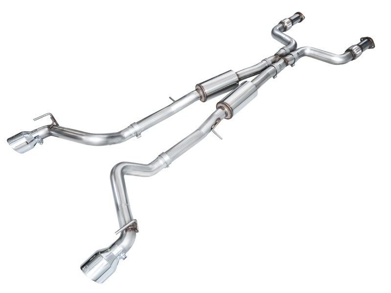 AWE 23-24 Nissan Z RZ34 RWD Track Edition Catback Exhaust System w/ Chrome Silver Tips | 3020-32400