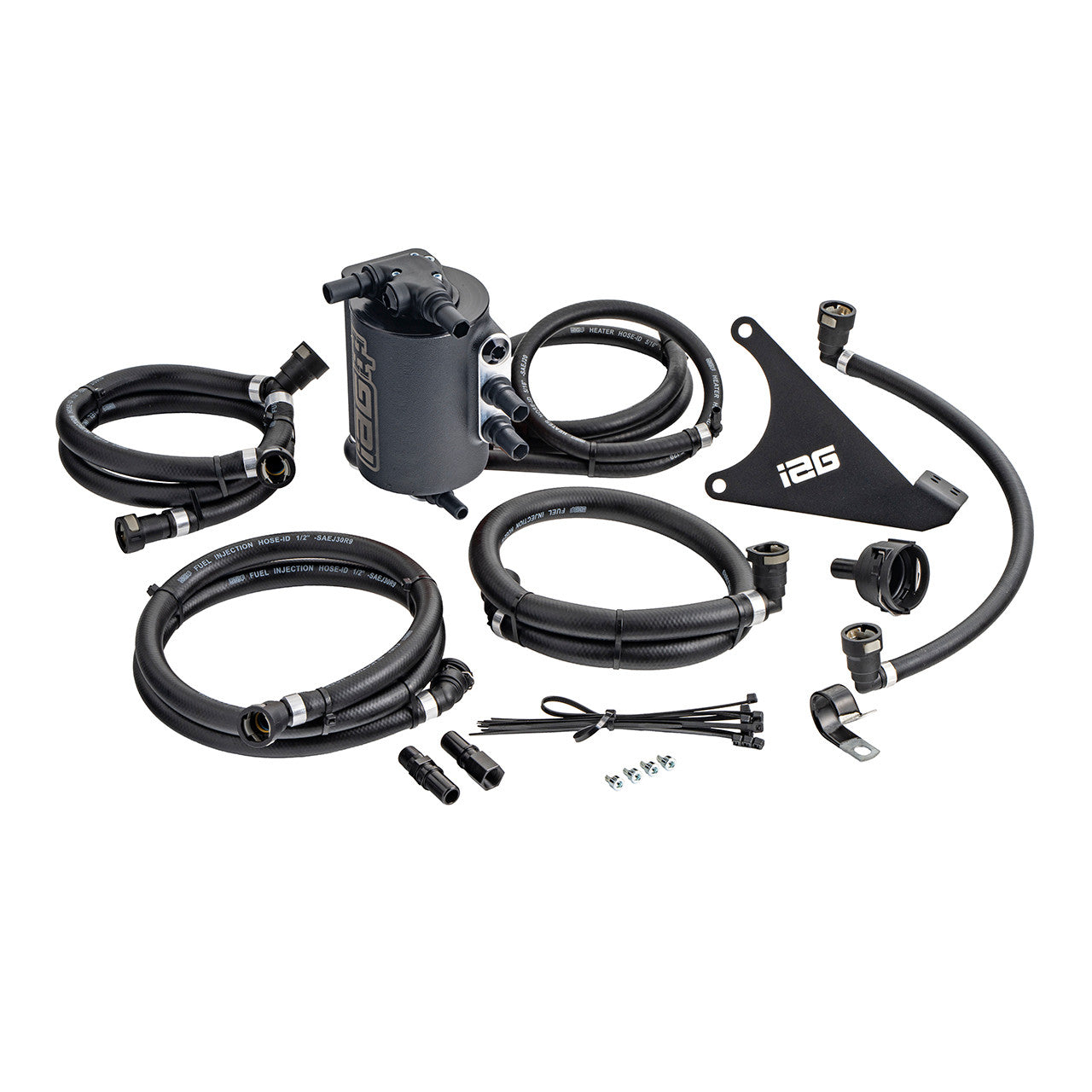 IAG [22-25 WRX] Air / Oil Separator - Black | IAG-ENG-7188BK