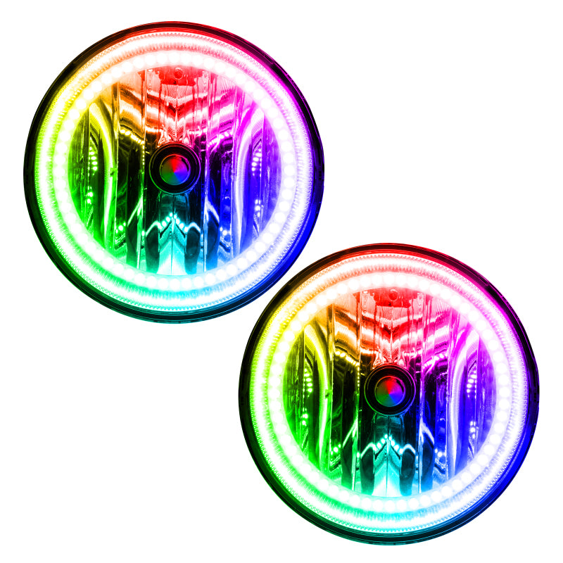 Oracle Pre-Assembled Halo Fog Lights SMD ColorSHIFT w/ No Controller Toyota Tacoma 2005-2011 | orl8110-333