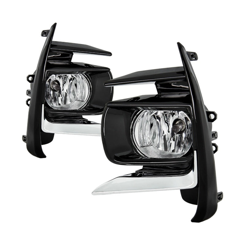Spyder Toyota Sienna 2018-2019 OEM Fog Lights w/OEM Fit Switch - H8(Included) -Clear