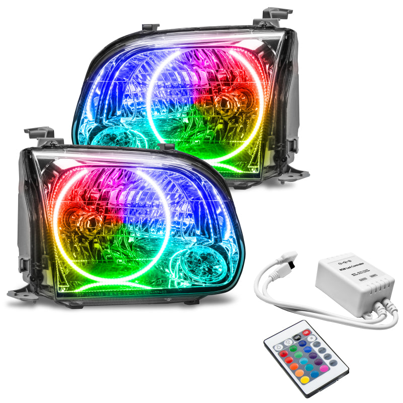 Oracle Pre-Assembled Headlights SMD ColorSHIFT Simple Controller Toyota Tundra Double Cab 2005-2006 | orl8156-504