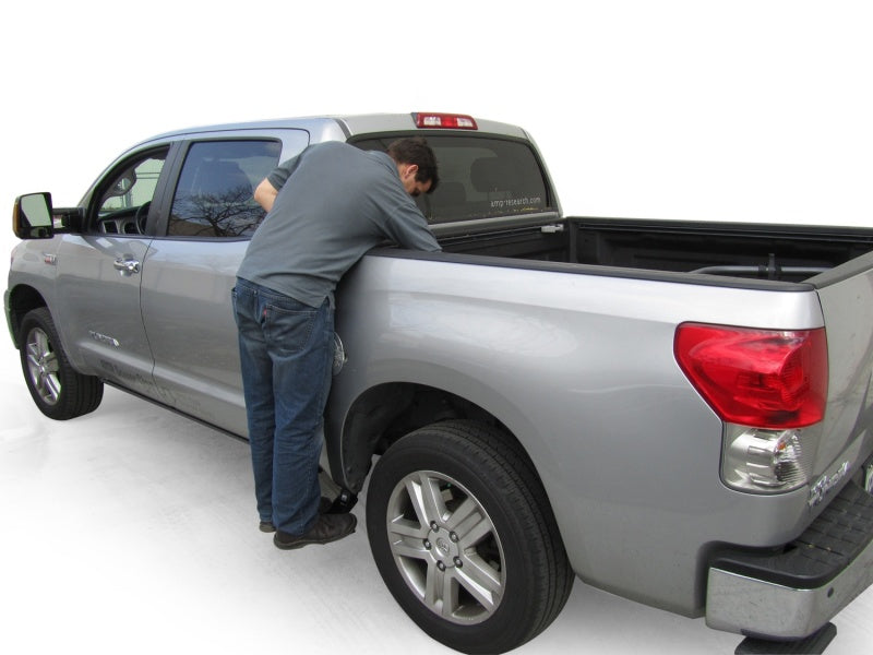 AMP Research BedStep2 FLP Dwn Side Bmpr STP Black Toyota Tundra Crewmax 2007-2017