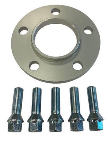 BBS 10mm Spacer Kit BMW 5x112 CB 66.5 - 14x1.25 Bolts | 1 Spacer & 5 Lug Bolts | 09.50.374