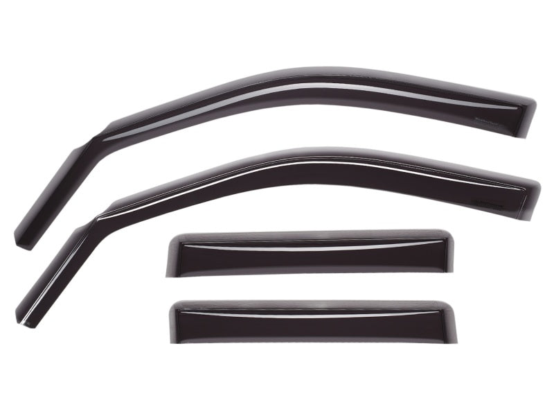 WeatherTech 14-15 Infiniti Q70 | Long Wheelbase Front and Rear Side Window Deflectors - Dark Smoke