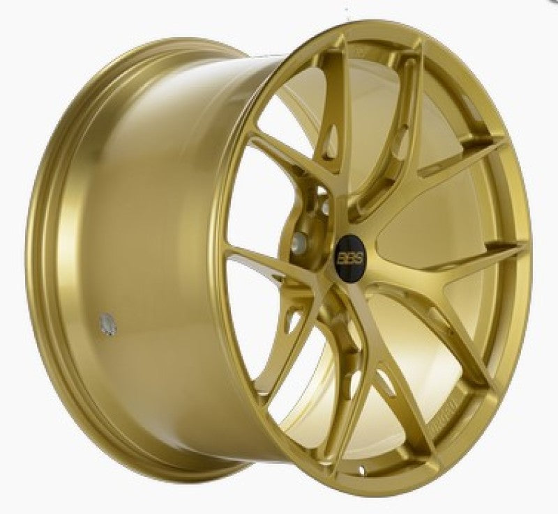 BBS FI-R 19x9.5 5x120 ET22 / 72.5 CB Gold Wheel | FI137GL