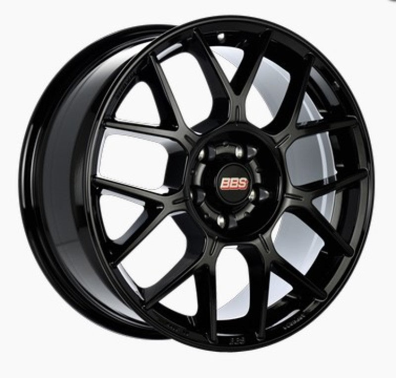 BBS XR 17x7.5 5x120 ET45 Black Gloss Wheel - 82mm PFS Required | XR0408BG