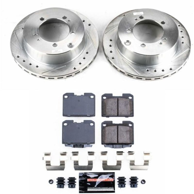 Power Stop Rear Z23 Evolution Sport Brake Kit Mitsubishi 3000GT 1999 | K807
