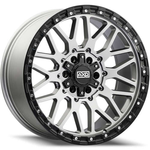 AXD Offroad AS320x9 0 Satin Titanium with a Black Lip