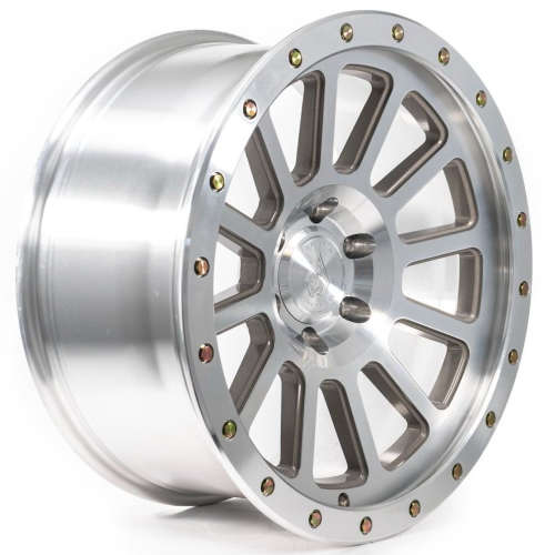 Arena Ammo A105 17x9 0 Machined with a Simulated Beadlock