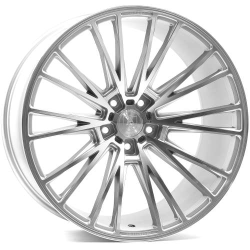 Axe CF221x10.5 +40 Gloss Silver with Machined Spoke Faces