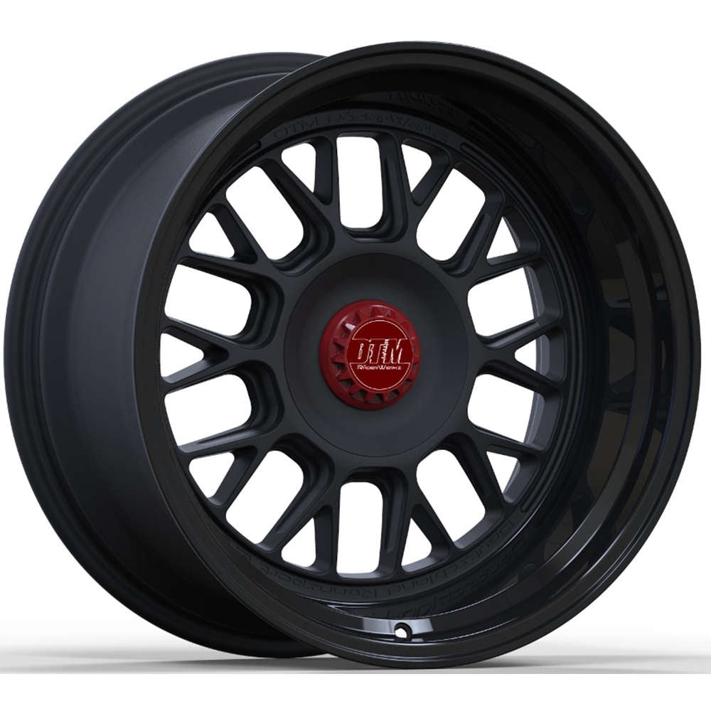 DTM DTM-WB1018x9.5 -30 Matte Black with a Gloss Black Lip
