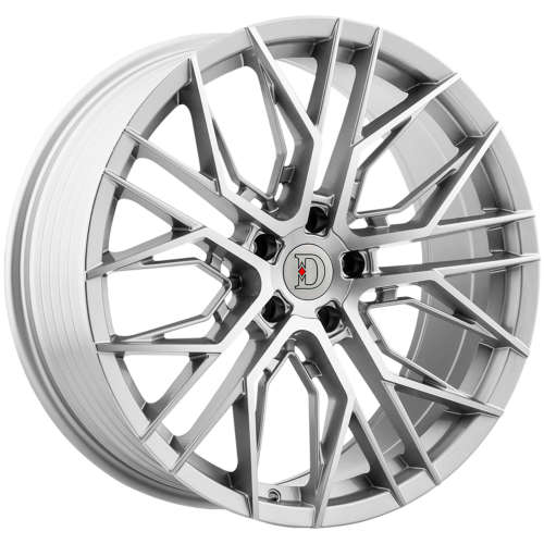Defy D0520x8.5 +38 Silver with Machined Spoke Faces