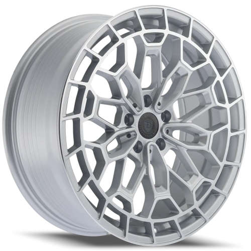 Defy D1320x8.5 +38 Silver with Machined Spoke Faces