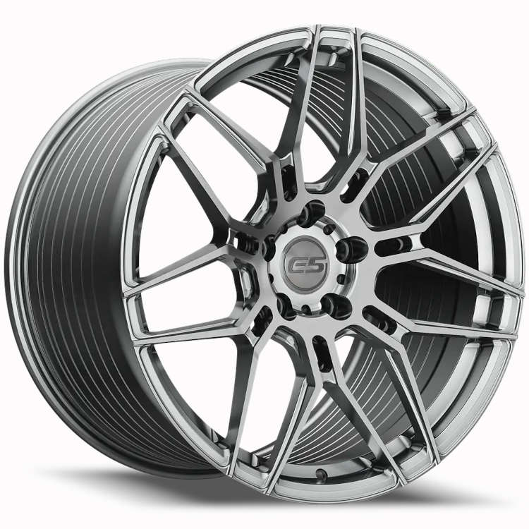 E5 Speedway21x12 +52 Titanium with a Brushed Tint