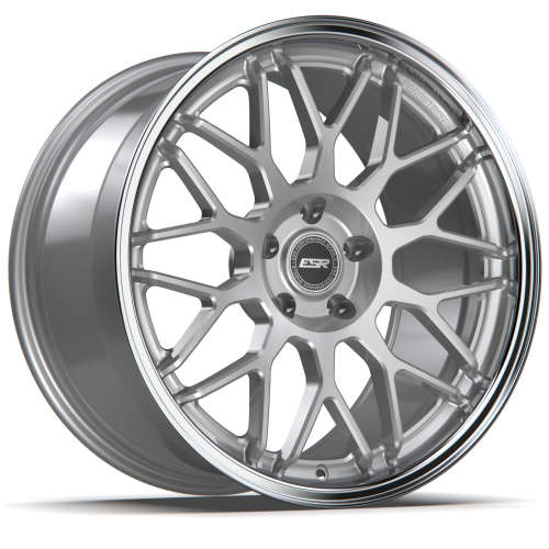 ESR AP118x9.5 +35 Hypersilver with a Machined Lip