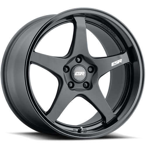 ESR AP518x8.5 +30 Matte Black with a Gloss Black Lip