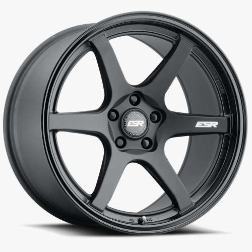ESR AP618x8.5 +30 Matte Black with a Gloss Black Lip