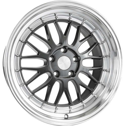 ESR SR0518x8.5 +30 Gunmetal Gray with a Machined Lip