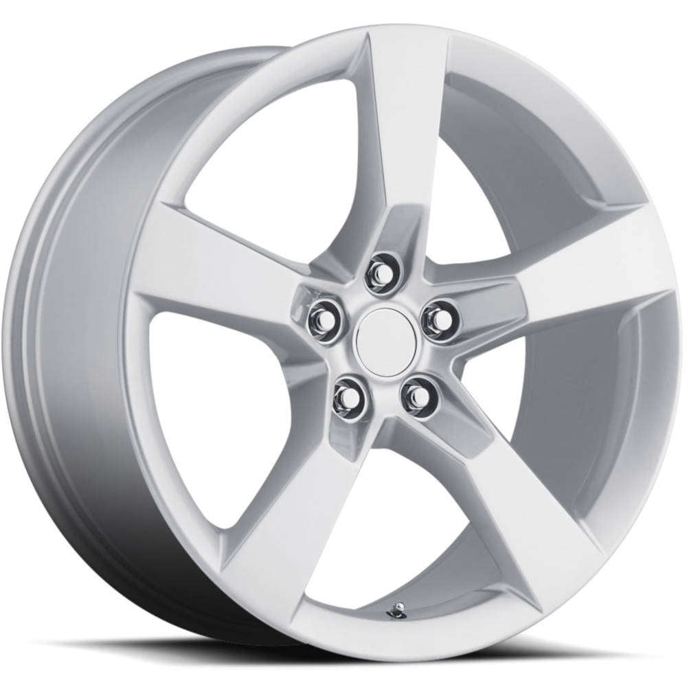 Eclipse Replica 26820x8 +35 Silver with Machined Spoke Faces and Outer Lip Ring