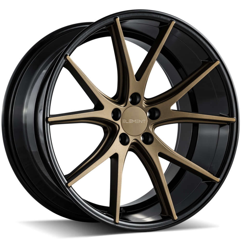 Element EL3620x9 +35 Black with Bronze Spoke Faces