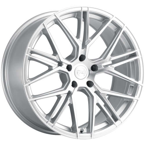 Ennova FFT10920x9 +30 Metallic Silver with Machined Spoke Faces