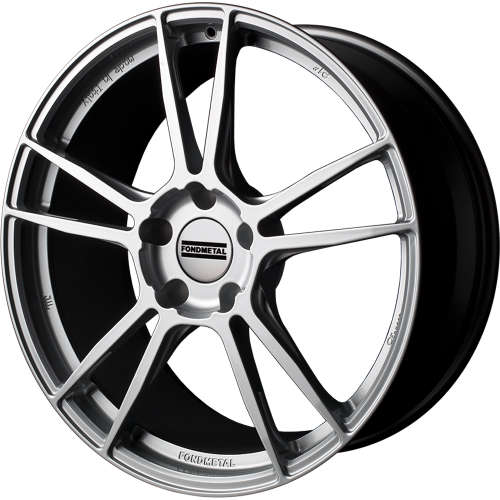 Fondmetal 9Forged 186S 20x9 +37 Gloss Silver