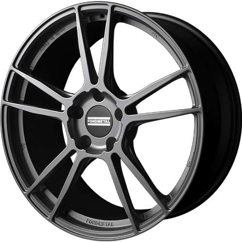 Fondmetal 9Forged 186H 20x12 +40 Matte Titanium Gray