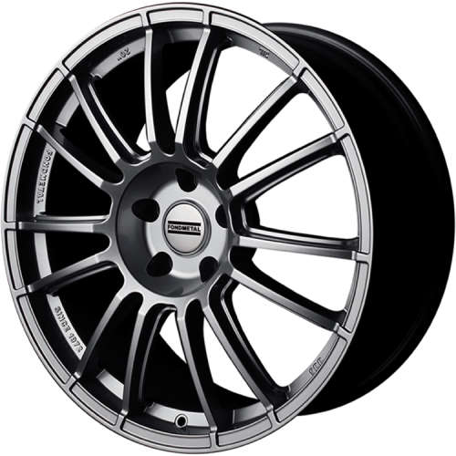Fondmetal 9RR 183H 20x8.5 +25 Matte Titanium Gray