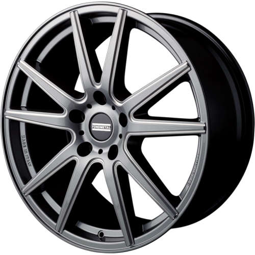Fondmetal STC-10 182HM 20x11 +45 Gloss Titanium Gray with Milled Spoke Edges