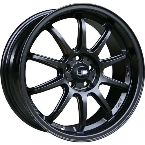 HD Clutch17x7.5 +35 Satin Black