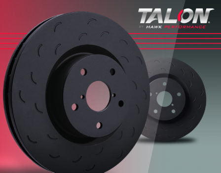 Hawk Talon 10-18 4Runner/ 10-18 Lexus GX460 Premium Slotted-Only Front Brake Rotor Set | HTS5045