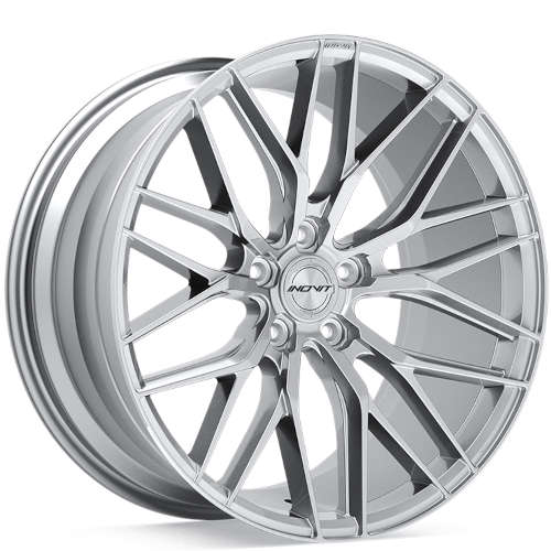 INOVIT Blitz19x8.5 +32 Silver with Machined Spoke Faces and Satin Lacquer