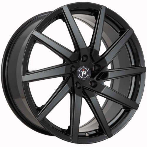 Impact Racing 601 601GB 22x9 +38 Gloss Black