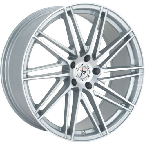 Impact Racing 609 609SMF 20x8.5 +35 Silver with Machined Spoke Faces