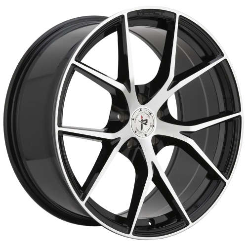 Impact Racing 612 612GBPR 20x9 +35 Gloss Black with Machined Spoke Faces