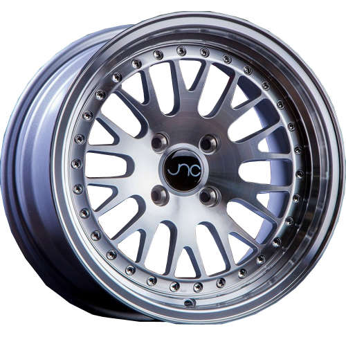 JNC JNC00118x8.5 +30 Silver with a Machined Face