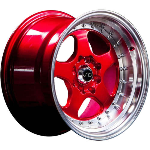 JNC JNC01017x8 +30 Candy Red with a Machined Lip