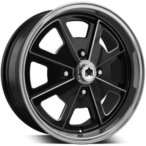 Klassik Rader 91417x7 +40 Gloss Black with Milled Spoke Edges