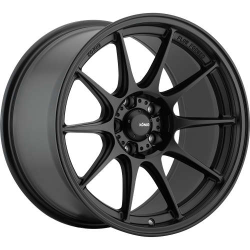 Konig Dekagram16x8 +40 Matte Black