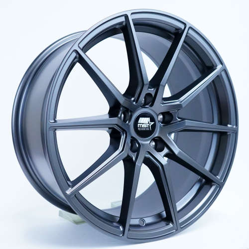 MST Flow Formed Delta18x8.5 +35 Matte Gunmetal