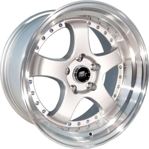 MST MT0718x9.5 +20 Silver with a Machined Lip